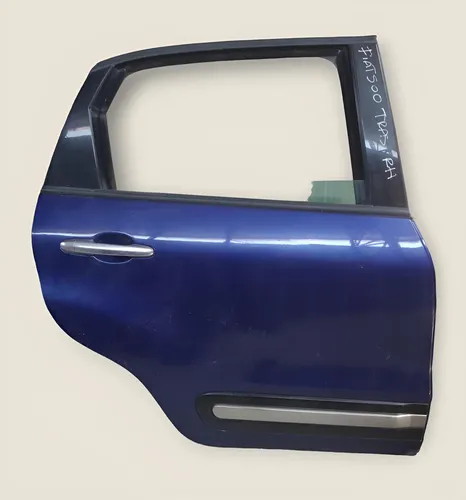 Puerta Trasera Derecha Derecha Fiat 500 Trasera Derecha Azul