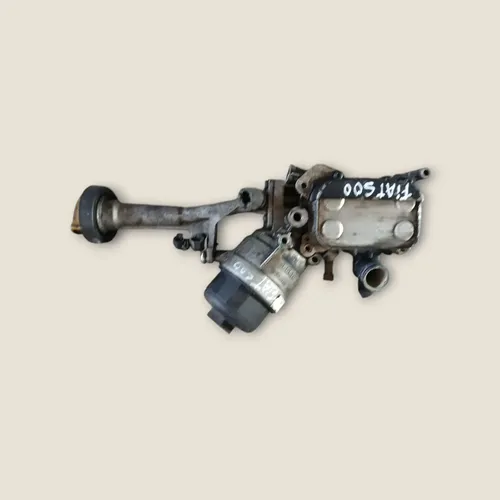 Soporte Filtro de Aceite Fiat 500 · Original Usado