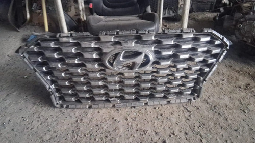Mascara De Parachoque Delantero Hyundai Palisade Gris Brillante