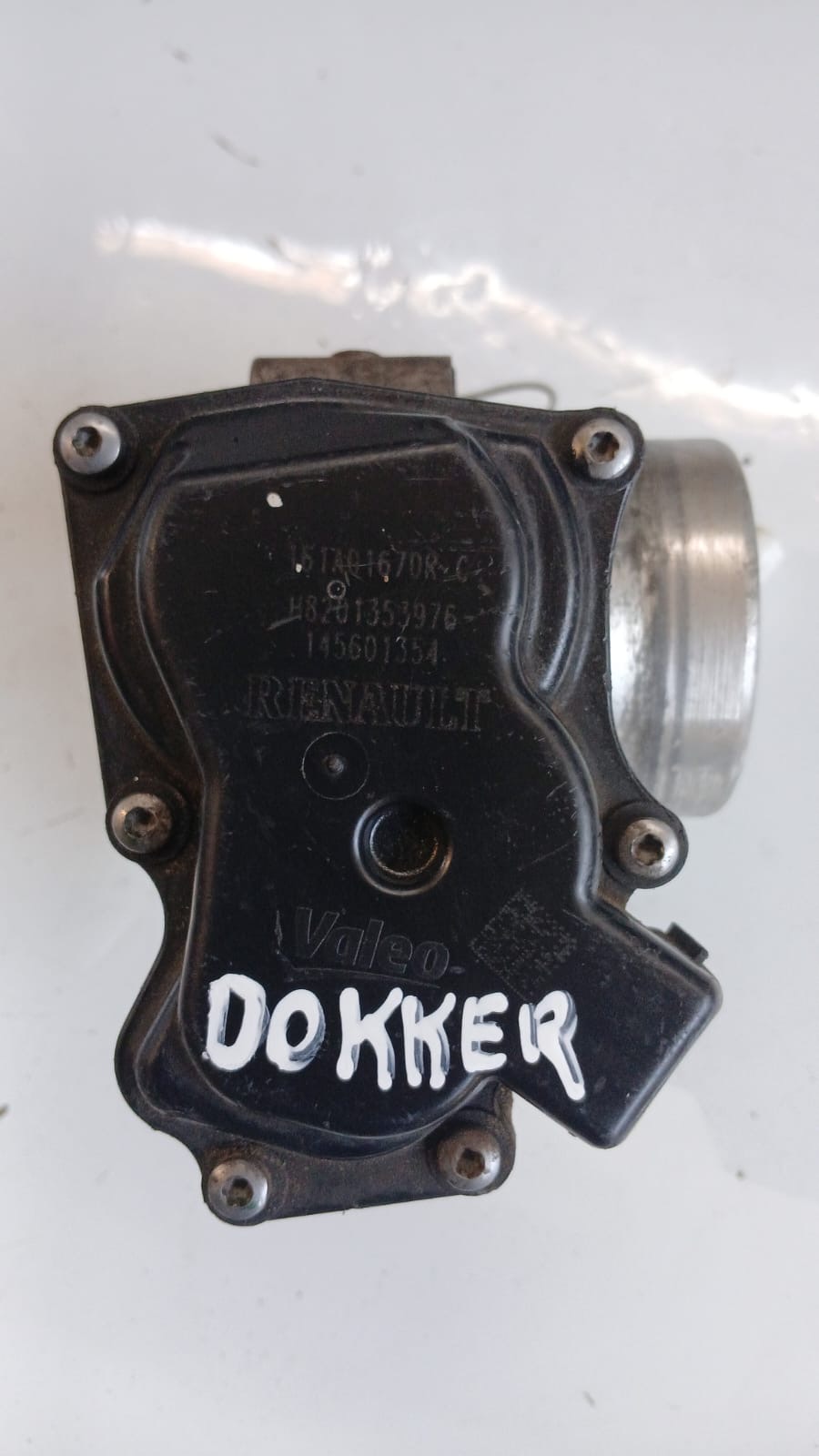Cuerpo de aceleración Renault doker
