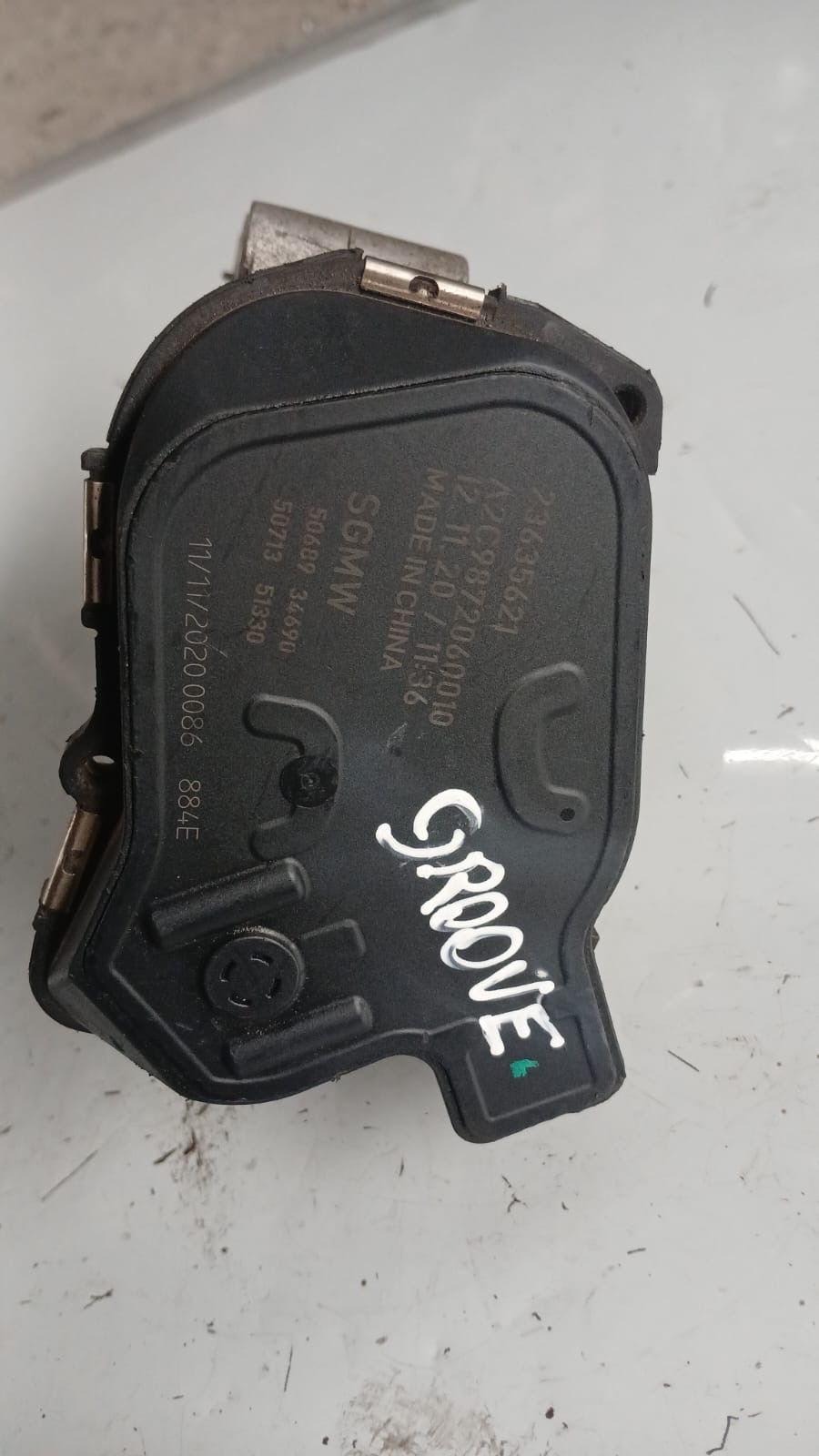 Cuerpo de aceleración Chevrolet Groove