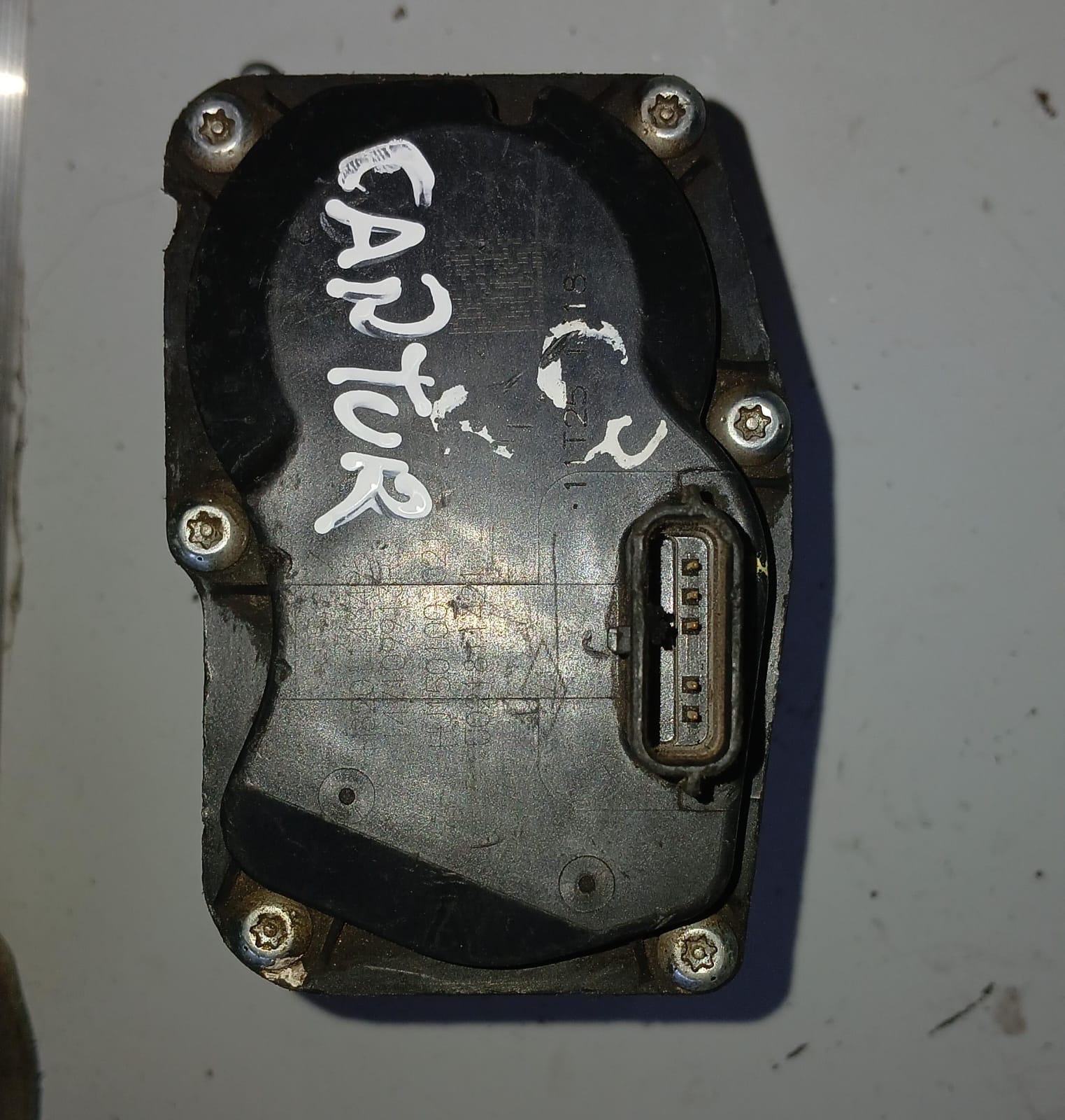Cuerpo de Aceleración Renault captur