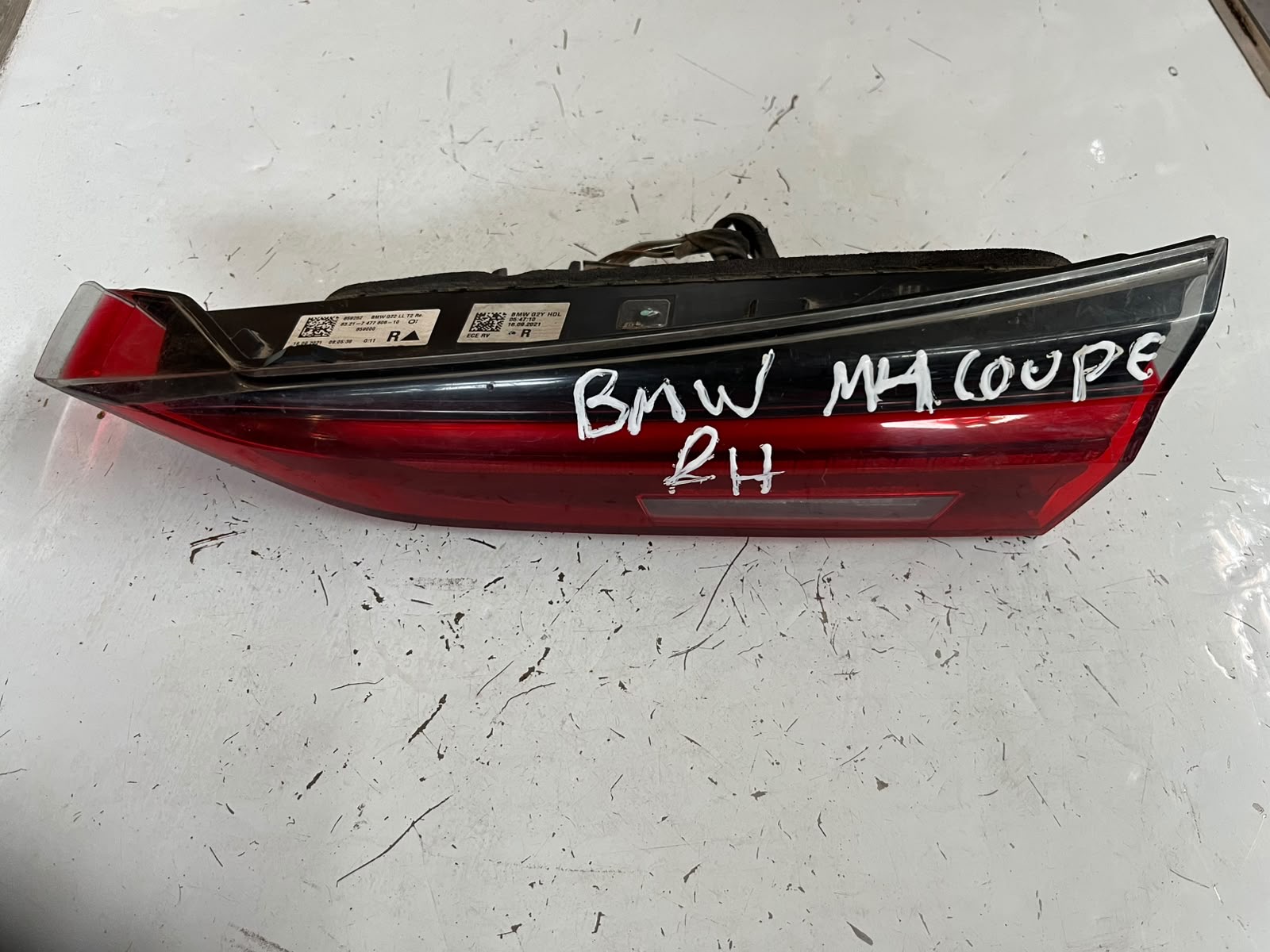 Foco de portalón derecho BMW Coupe