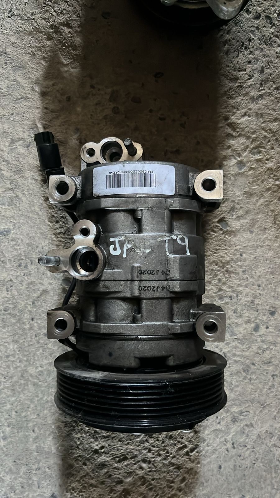 Compresor de aire jac t9