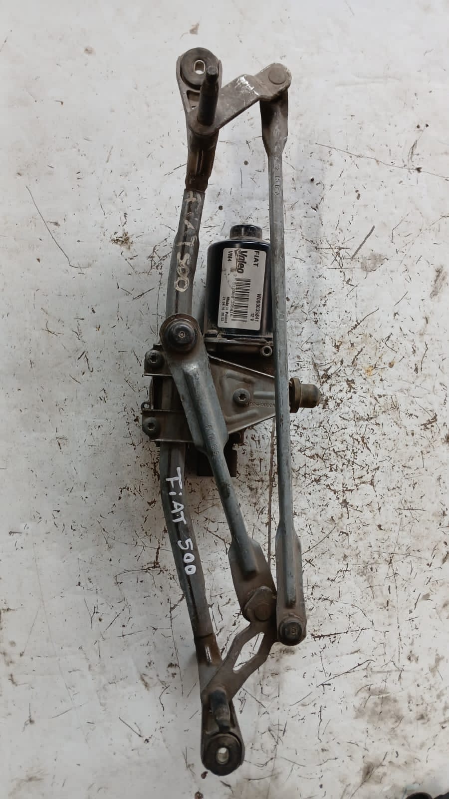 Motor Limpiaparabrisas Fiat 500 · Original Usado
