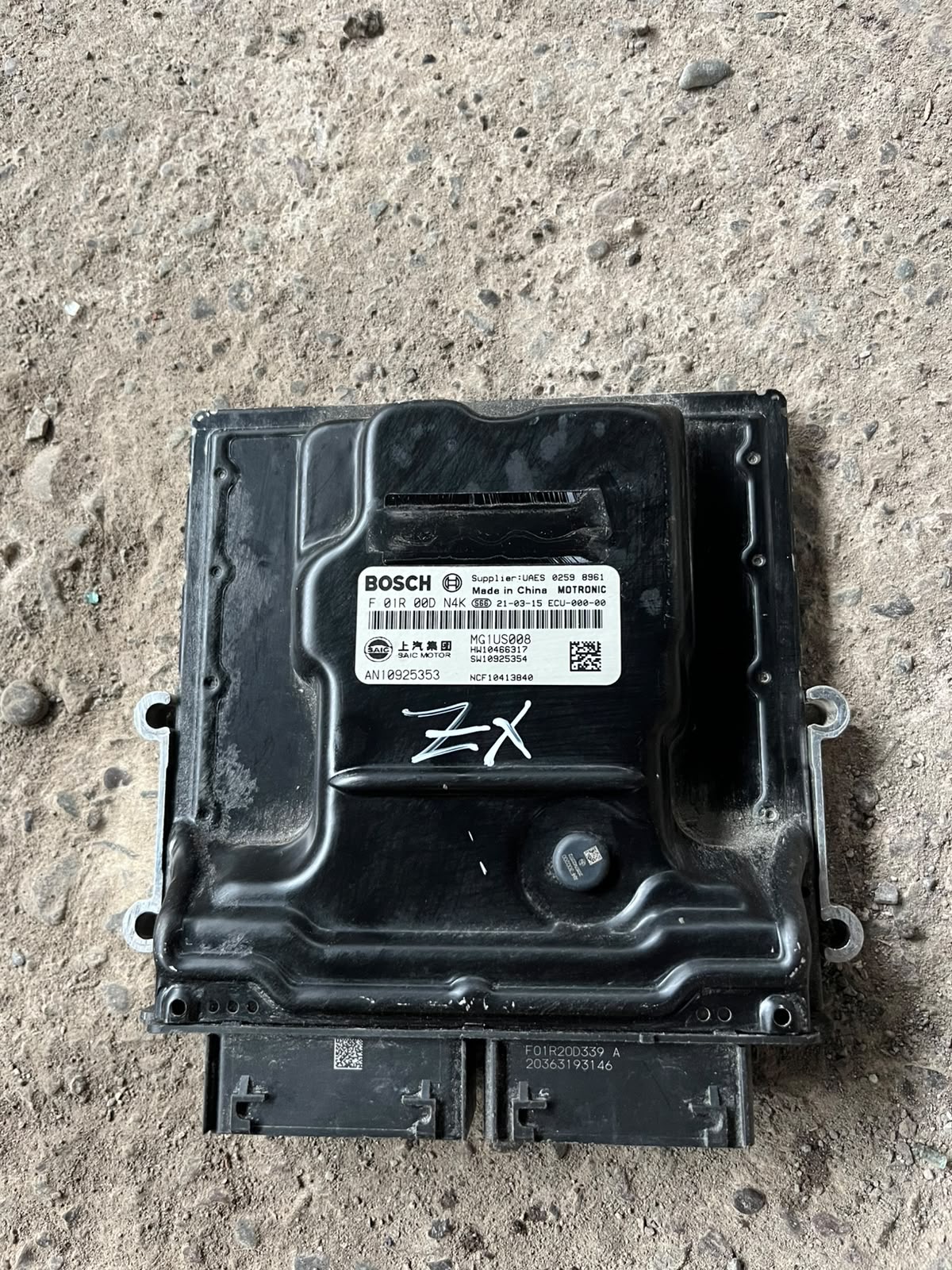 ECU MG ZX