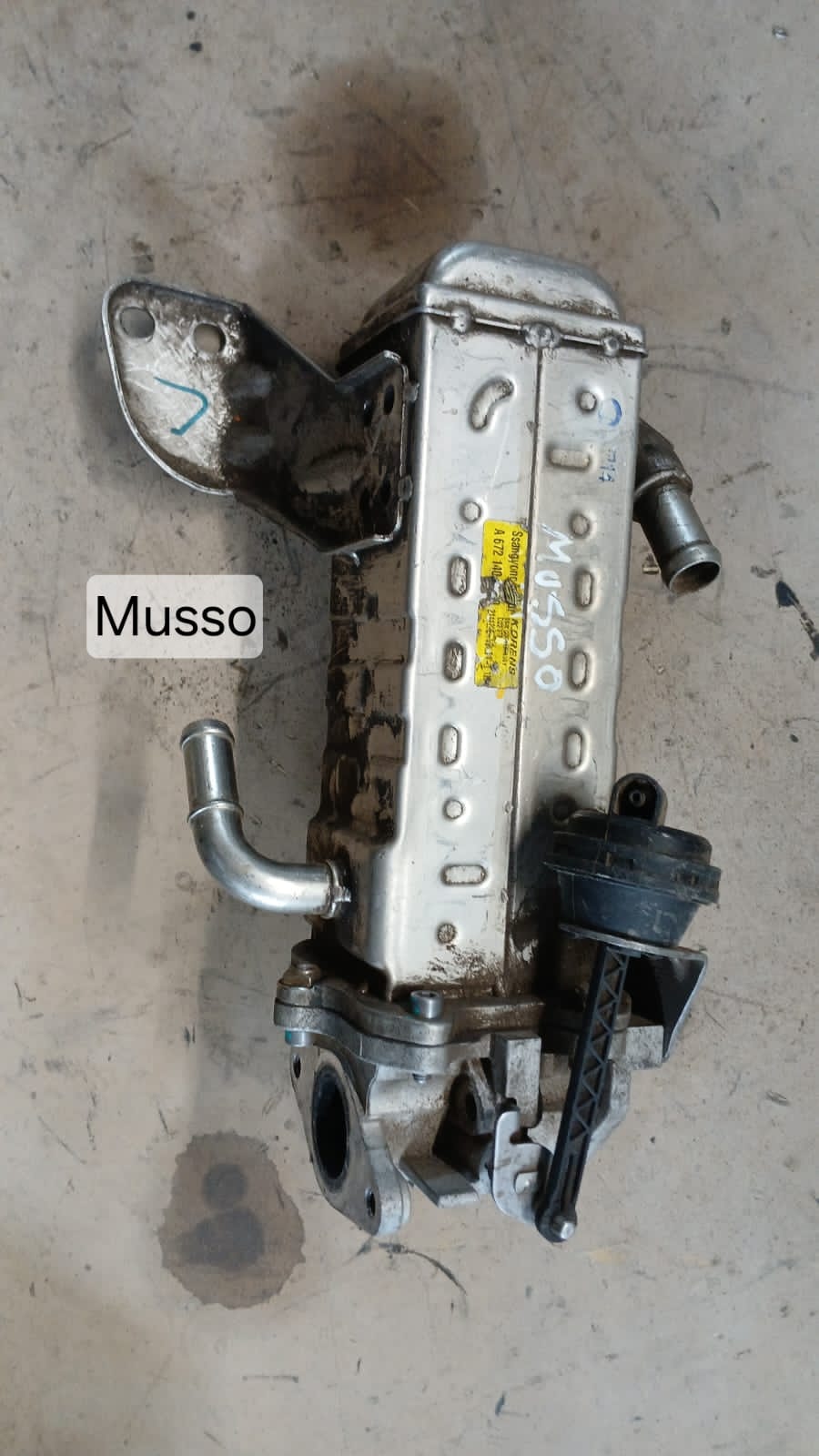 Válvula EGR Ssangyong Musso