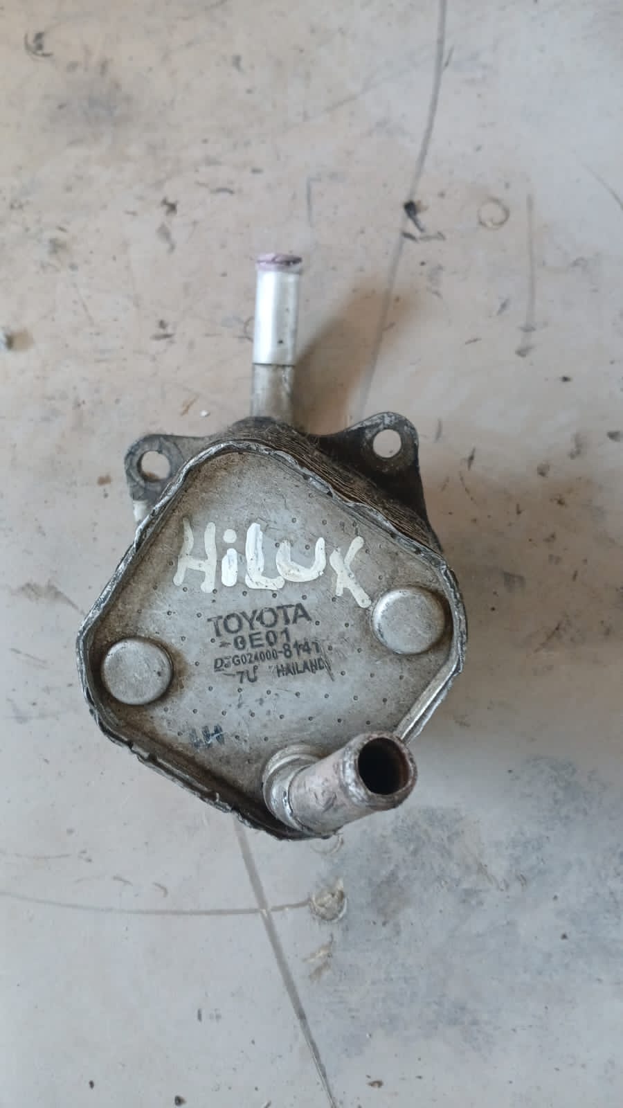 Enfriador de Aceite Toyota Hilux